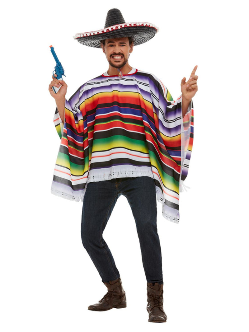 Poncho, Multi-Coloured - 5