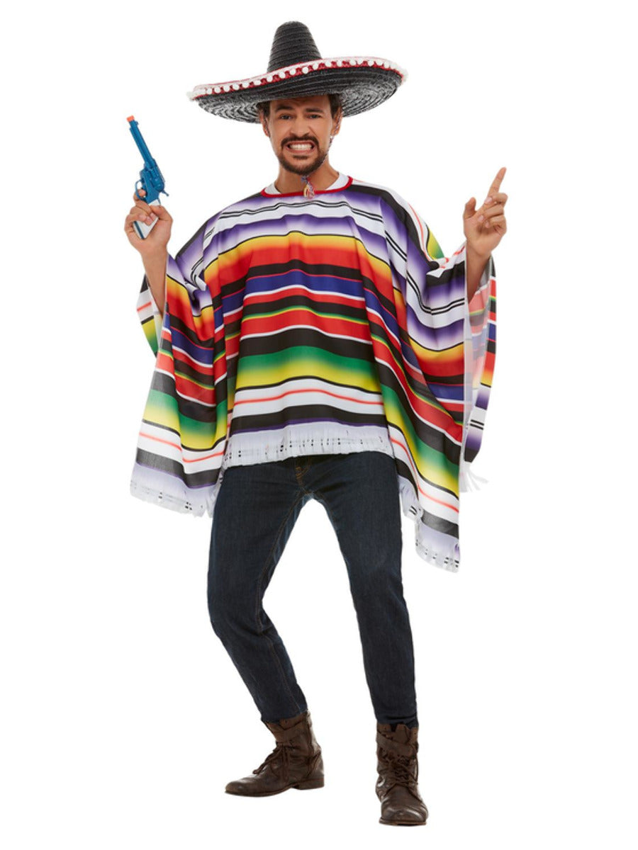 Poncho, Multi-Coloured - 5
