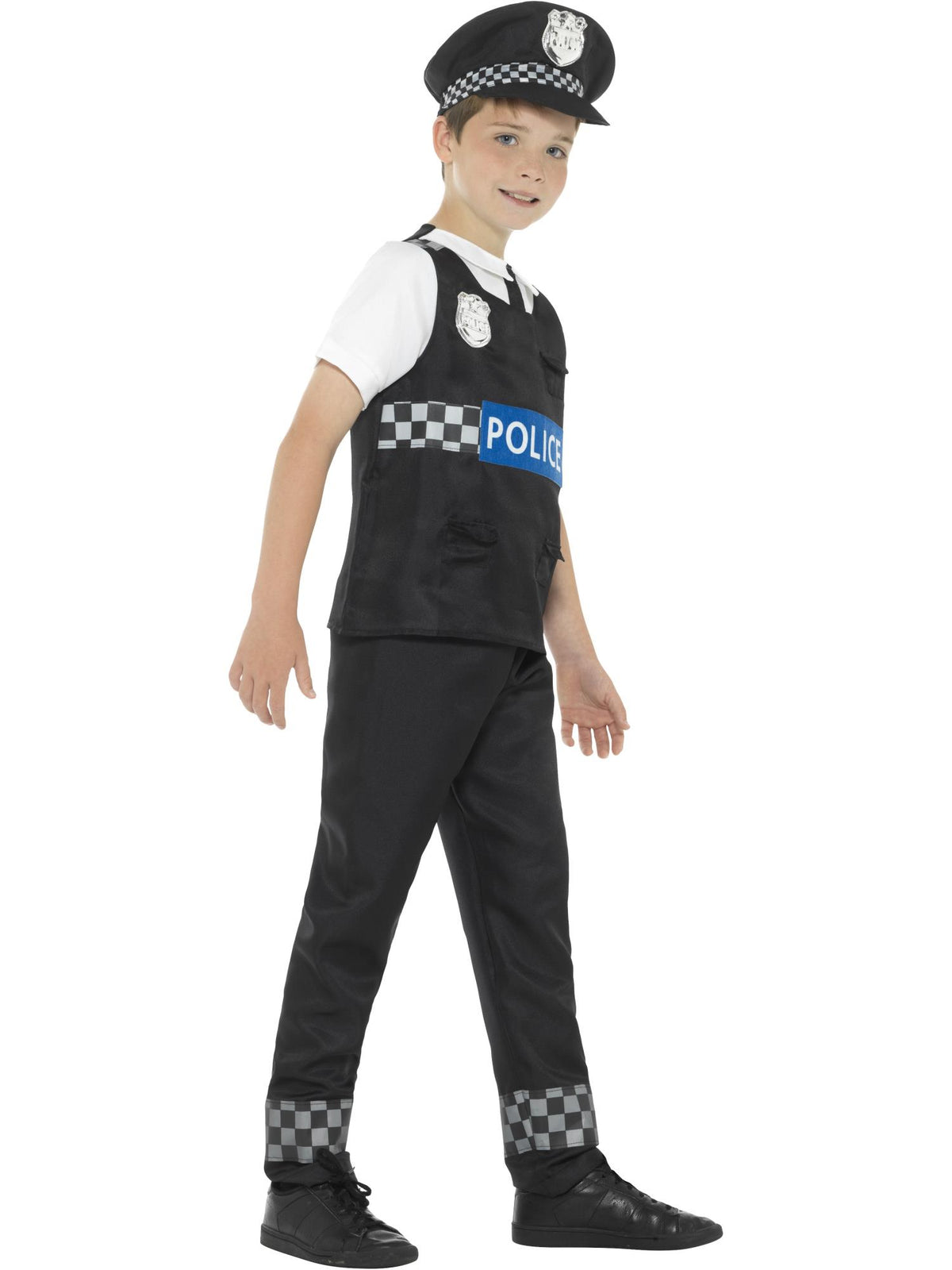 Cop Costume, Black & White 3