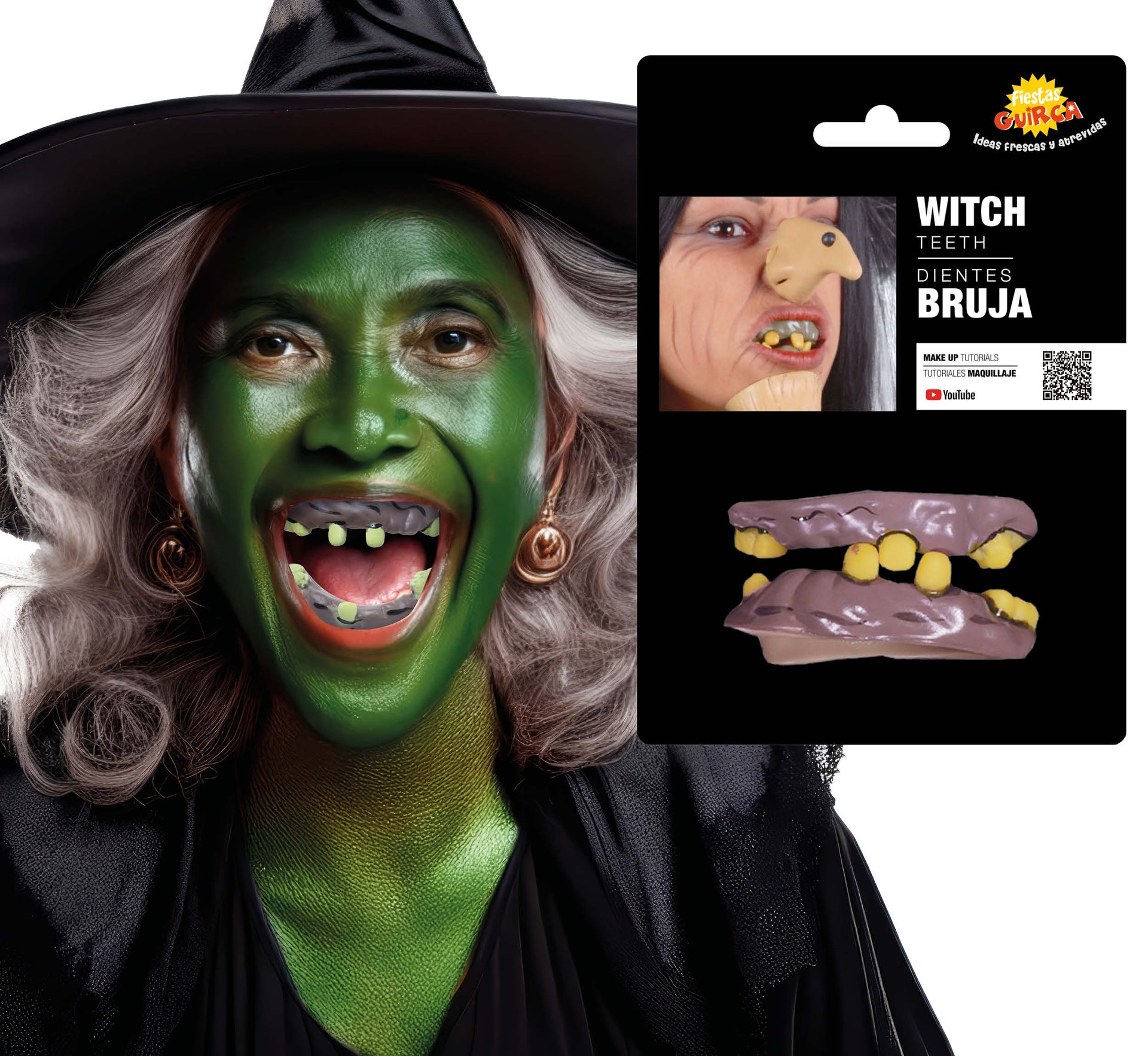 LATEX WITCH TEETH
