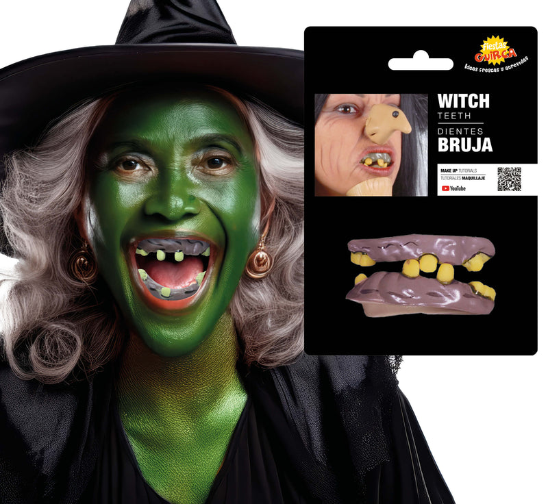 LATEX WITCH TEETH