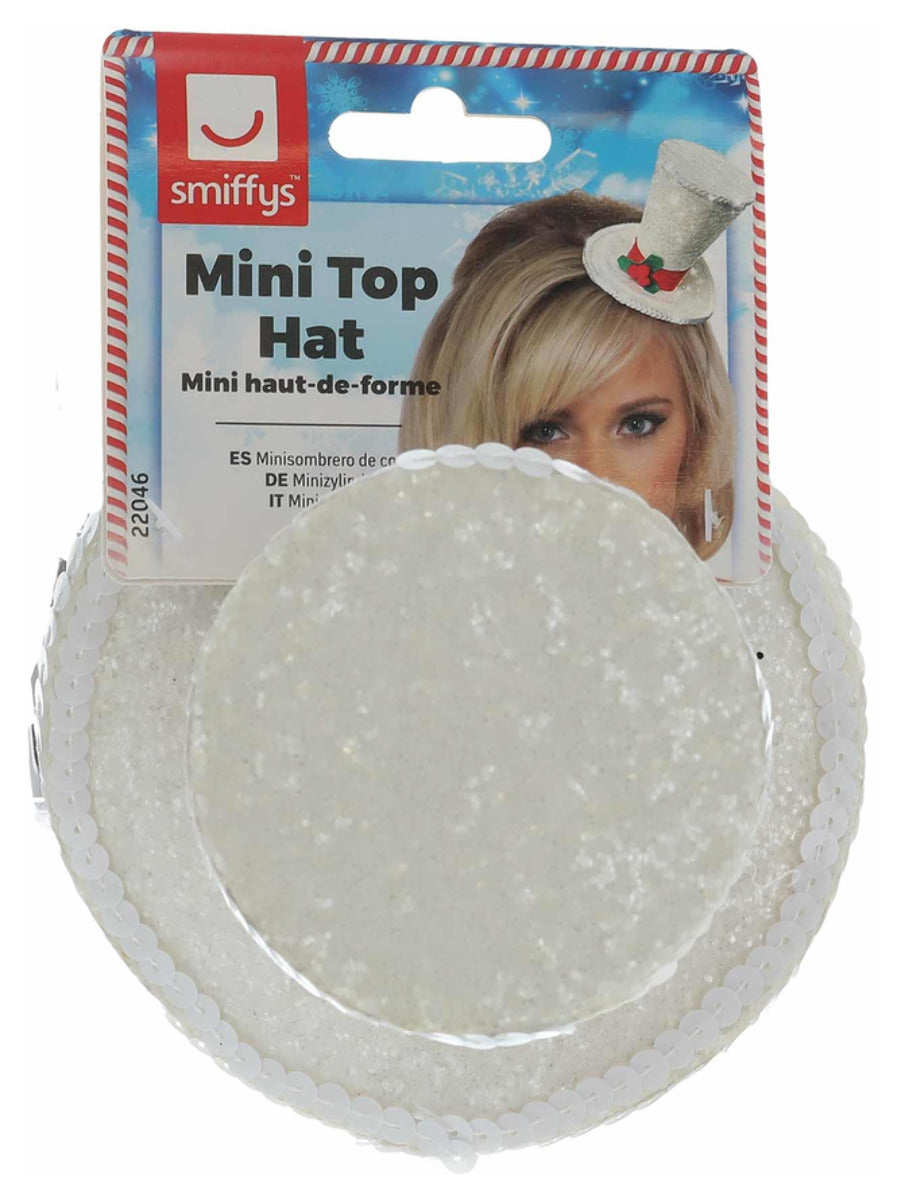 Mini Top Hat, White - 3