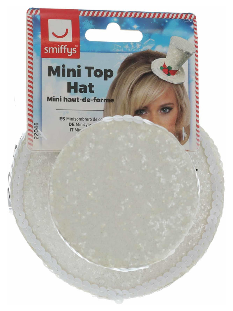 Mini Top Hat, White - 3