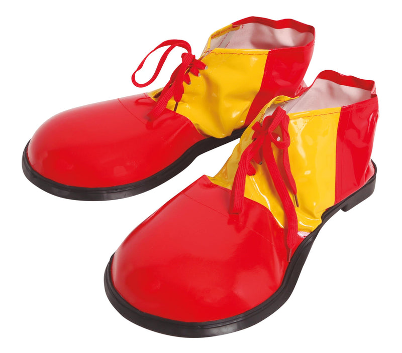 EXTRA RED/YELLOW CLOWN SHOES