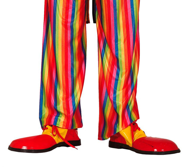 EXTRA RED/YELLOW CLOWN SHOES