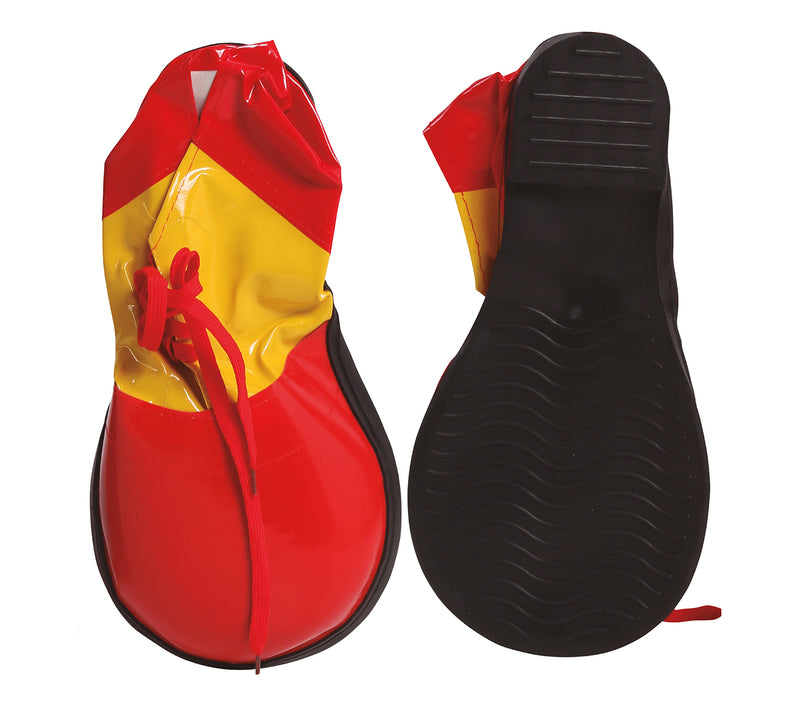EXTRA RED/YELLOW CLOWN SHOES