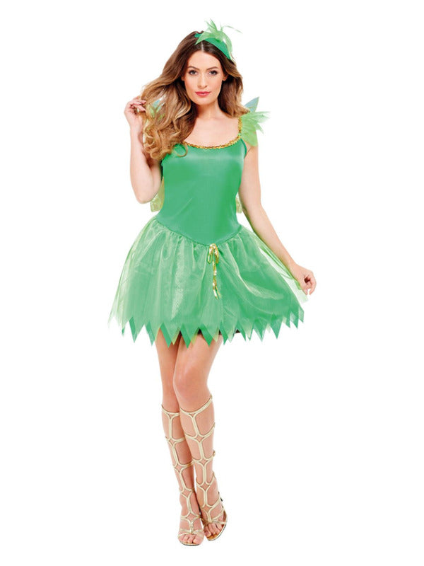 Woodland Fairy Costume, Green - 2