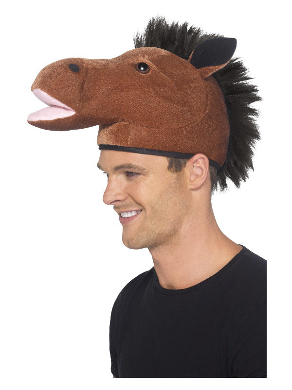 Horse Hat, Brown - 2