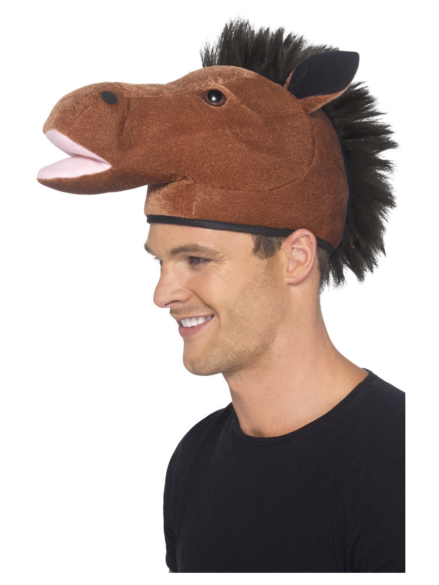 Horse Hat, Brown - 1