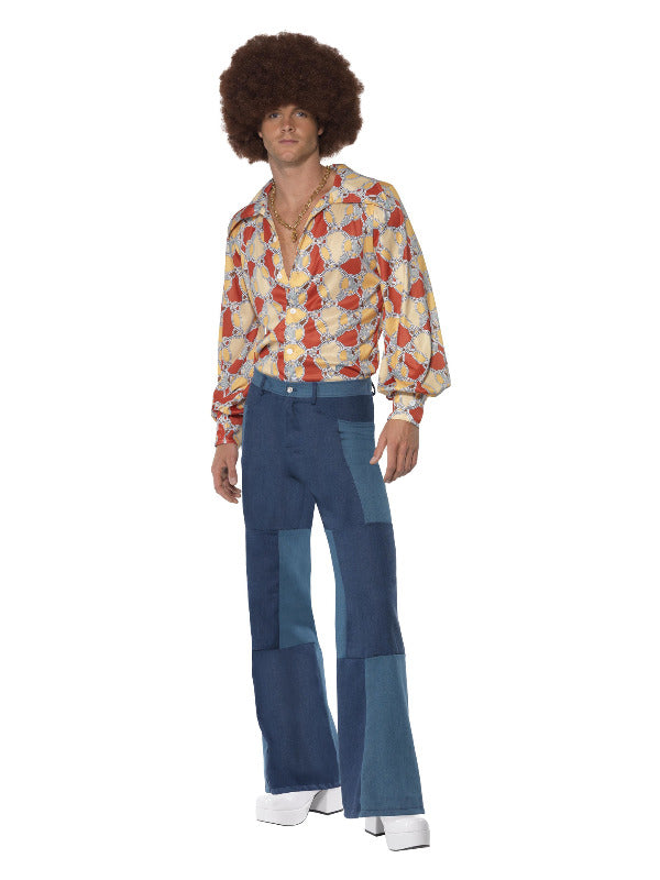 70s Retro Costume, Blue - 2