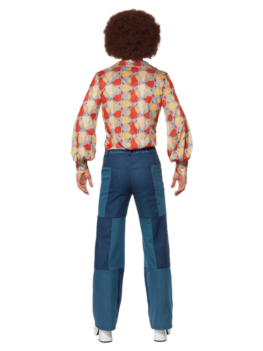 70s Retro Costume, Blue - 3