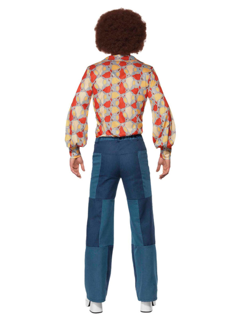 70s Retro Costume, Blue - 3