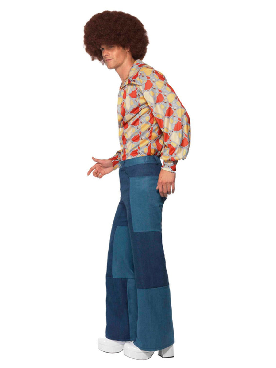 70s Retro Costume, Blue - 4
