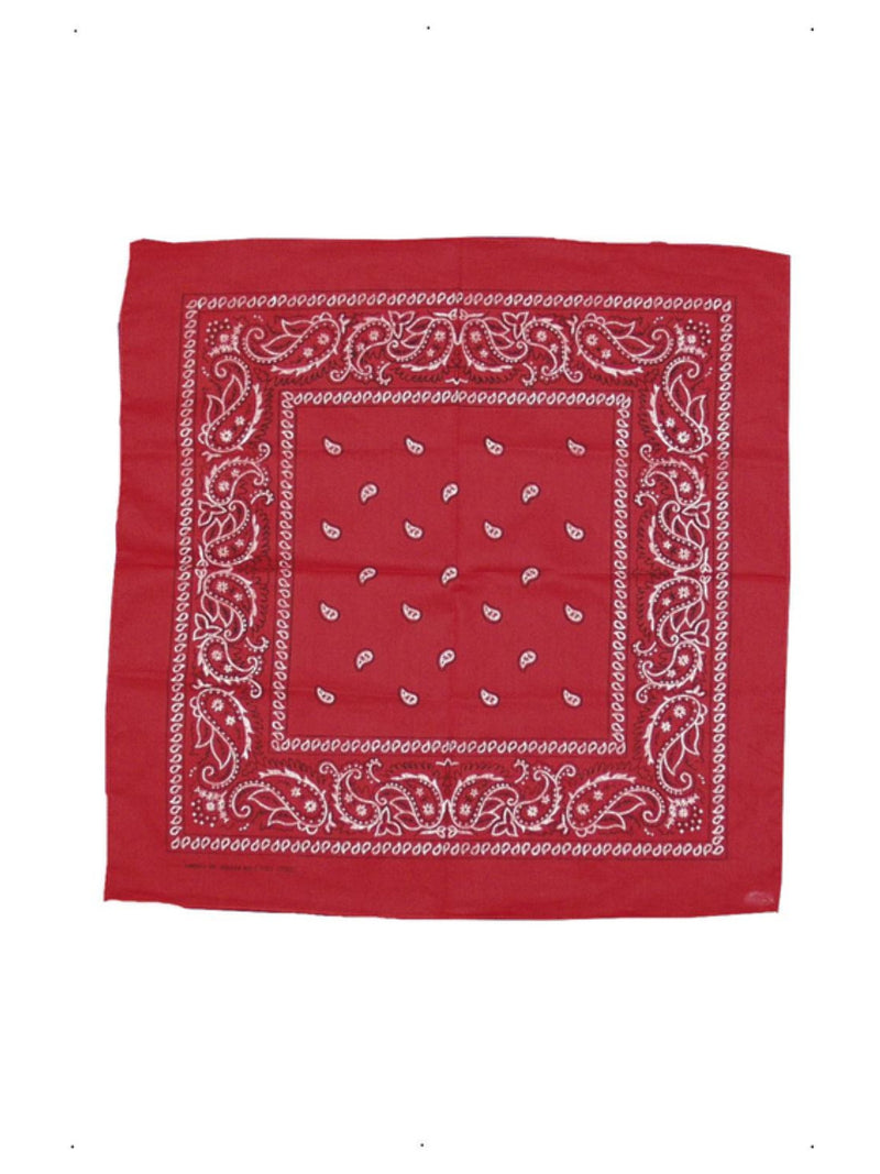 Cowboy Bandana, Red - 3