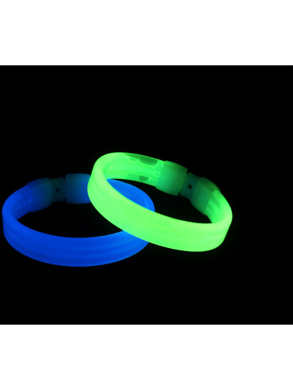 Butlins Wide Glow Bracelet, Assorted - 2