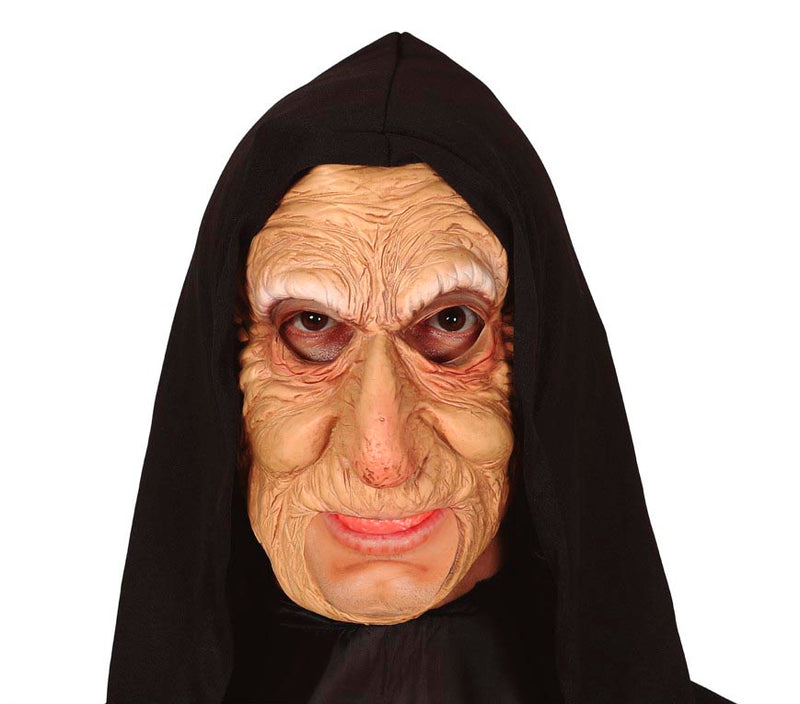 HOODED OLD LADY MASK, VINYL