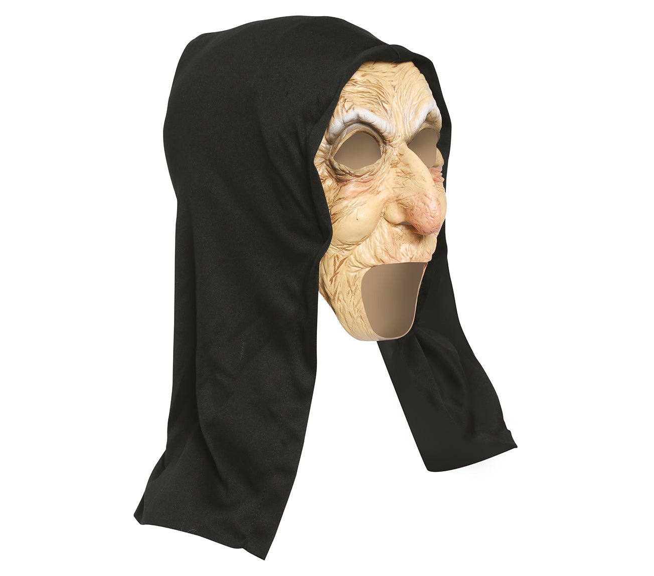 HOODED OLD LADY MASK, VINYL