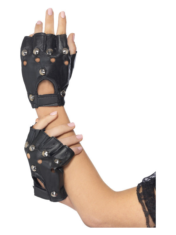 Punk Gloves, Black - 2