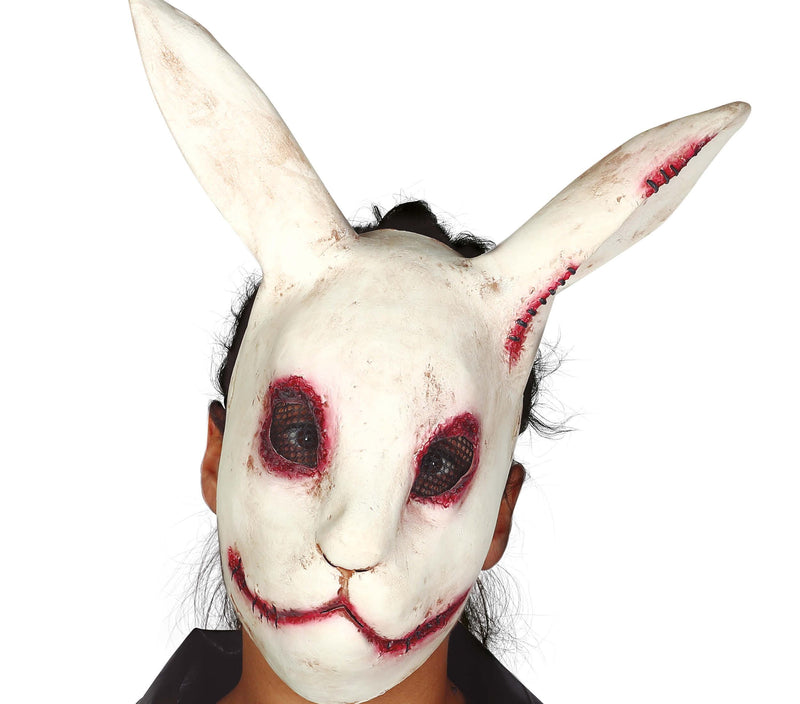 LATEX SCARY RABBIT MASK
