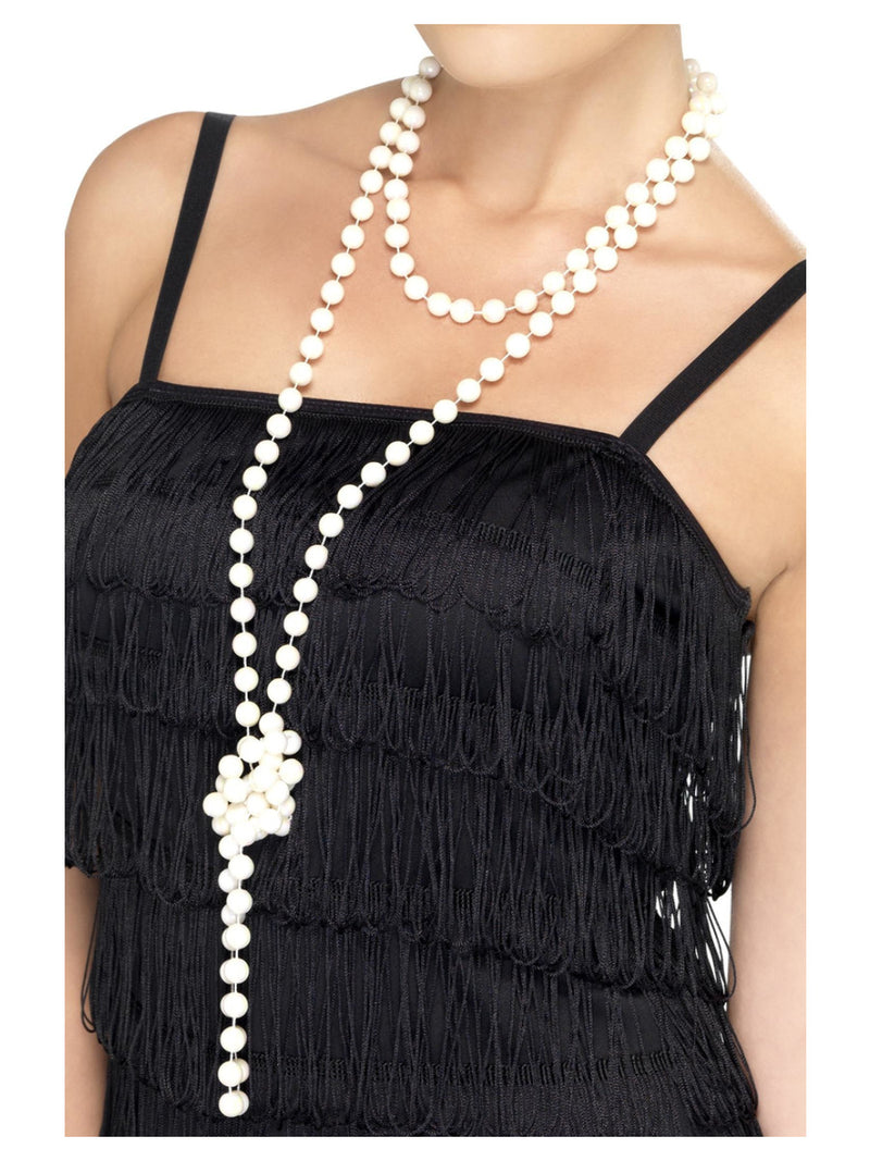 Pearl Necklace, White - 1