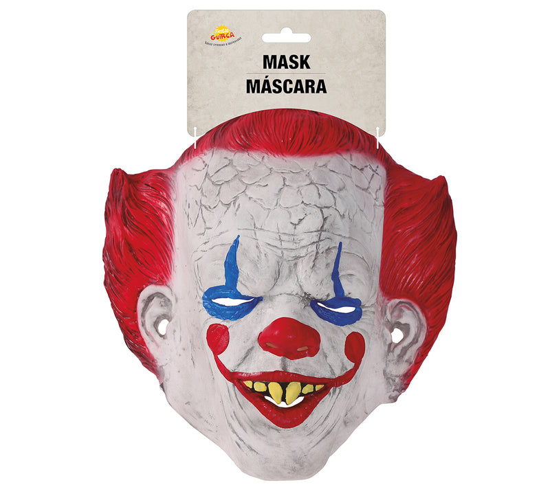 LATEX SYNISTER CLOWN MASK