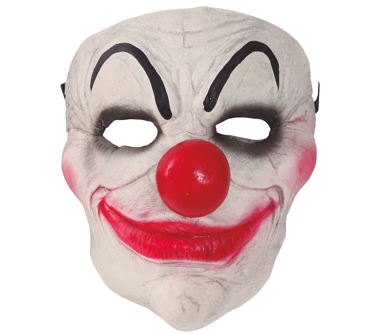 LATEX HALF CLOWN MASK