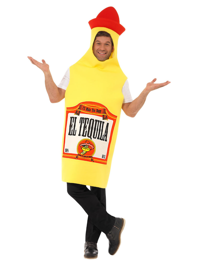 Tequila Bottle Costume, Yellow - 5