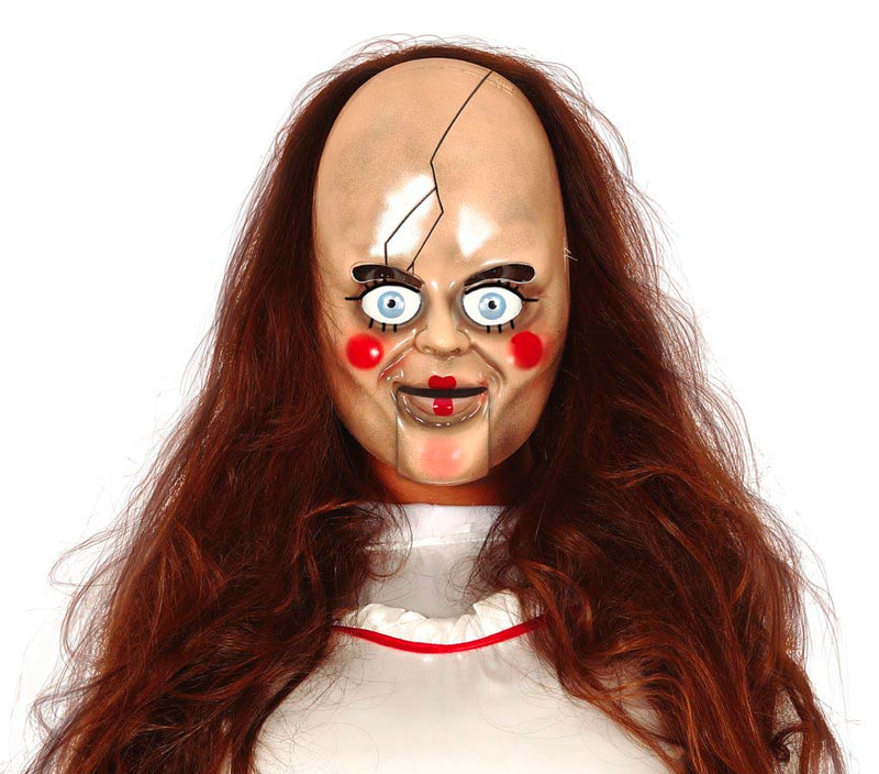 PVC SCARY DOLL MASK