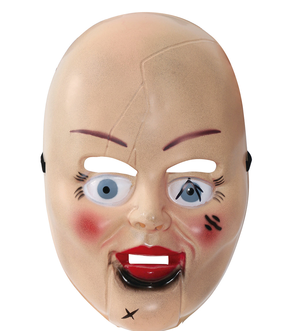 PVC SCARY DOLL MASK