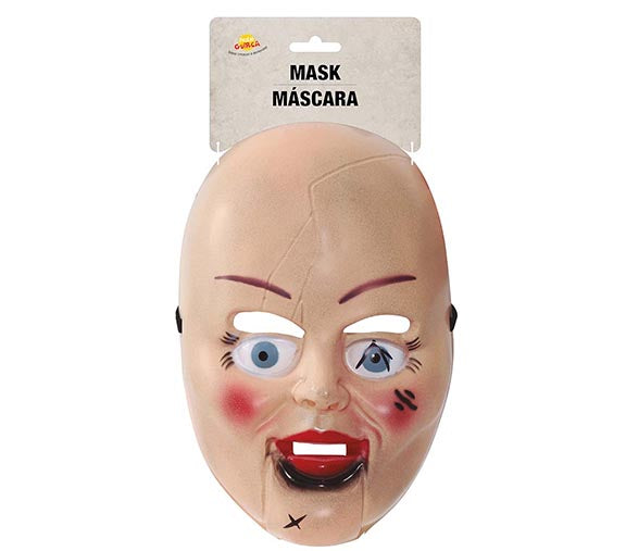 PVC SCARY DOLL MASK