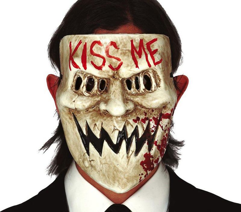 PVC "KISS ME" MASK