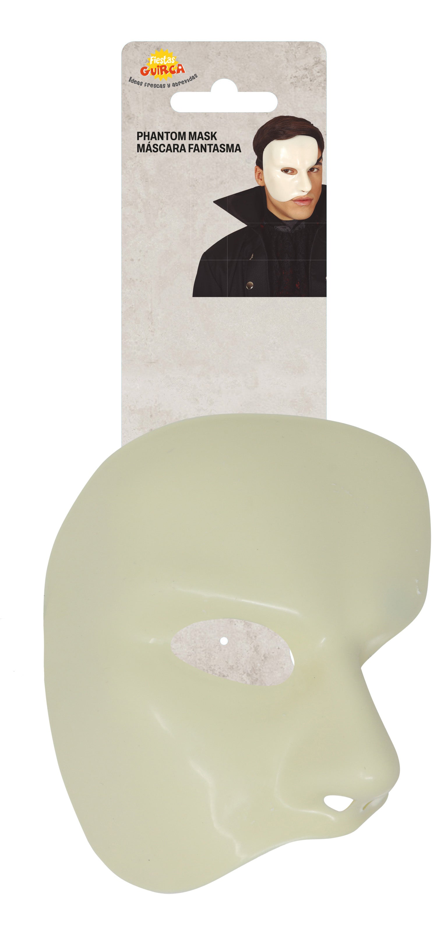 HALF GHOST MASK, PVC