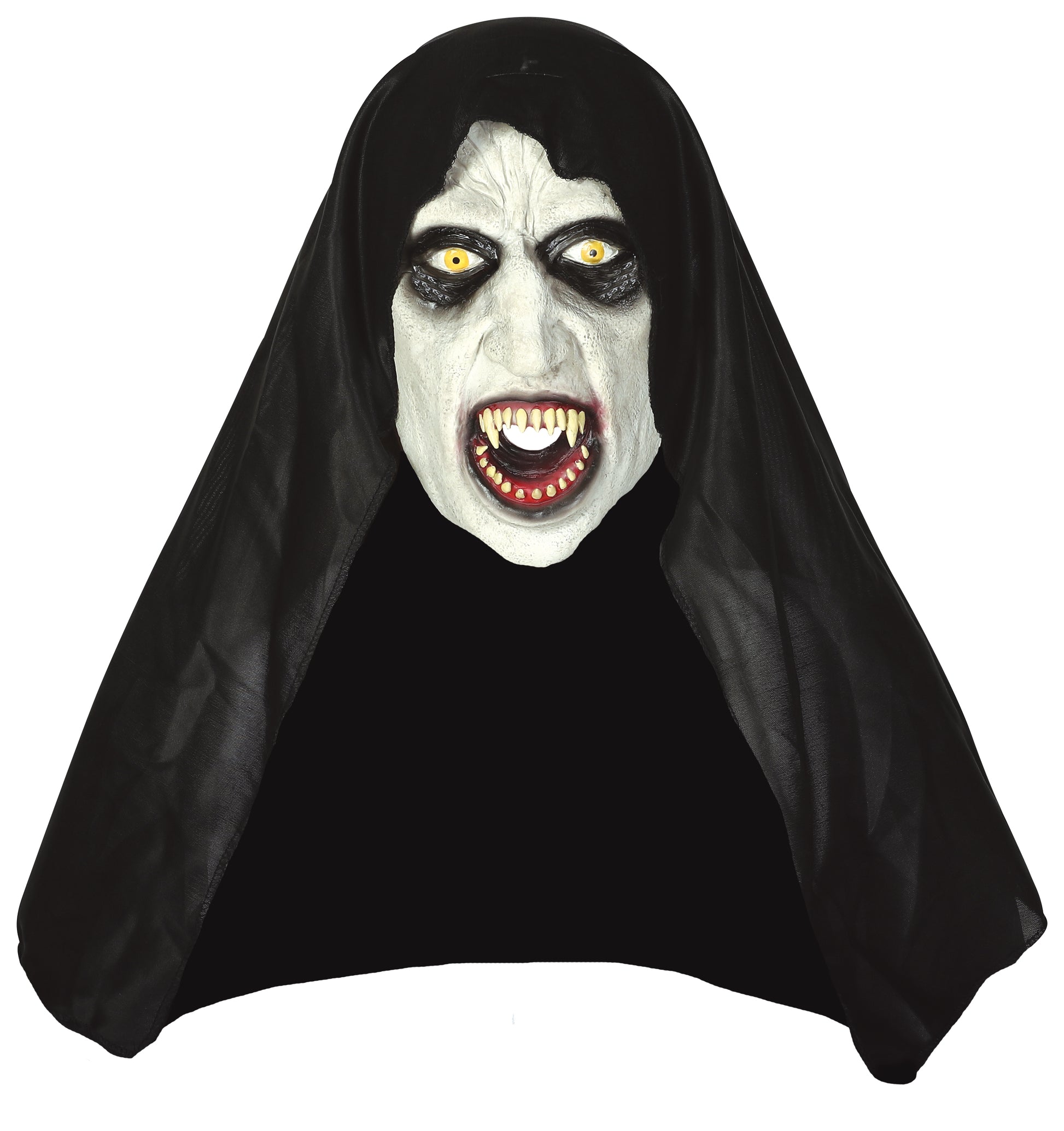 LATEX SYNISTER NUN MASK