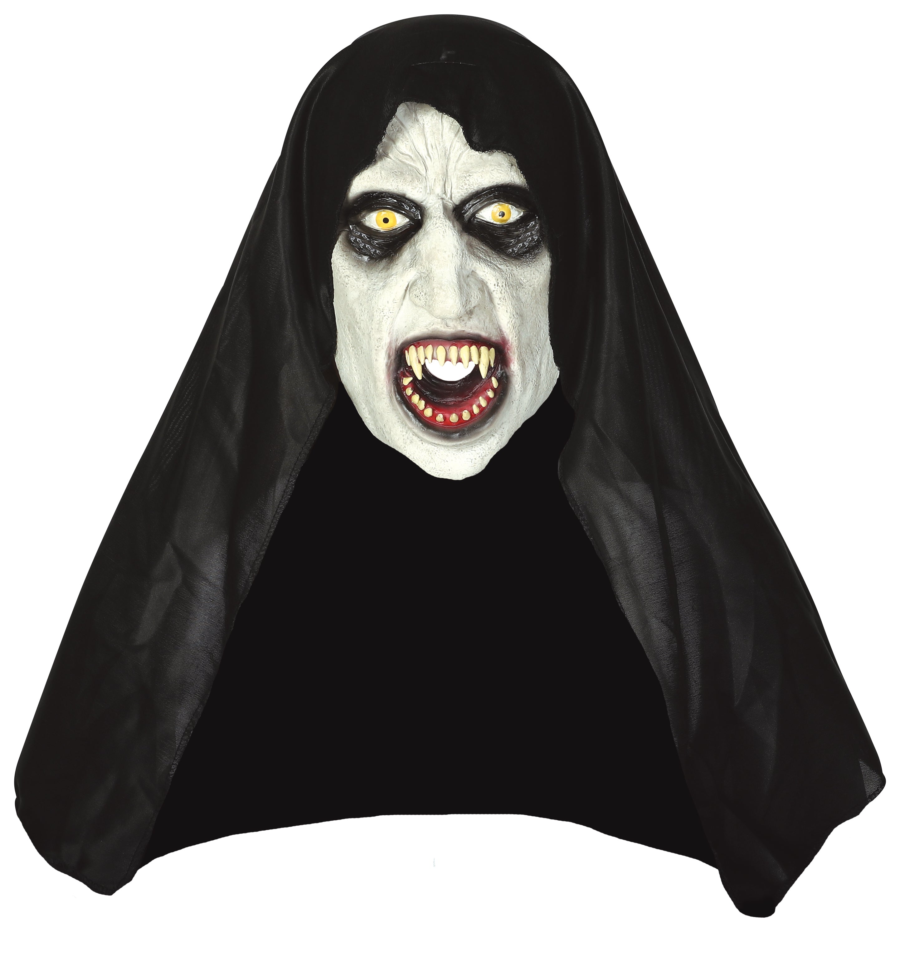 LATEX SYNISTER NUN MASK