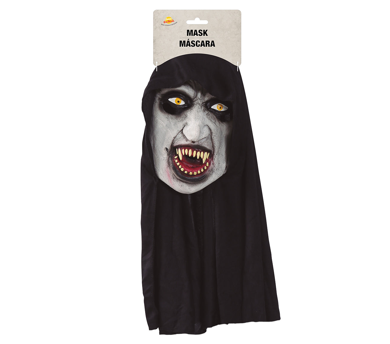 LATEX SYNISTER NUN MASK