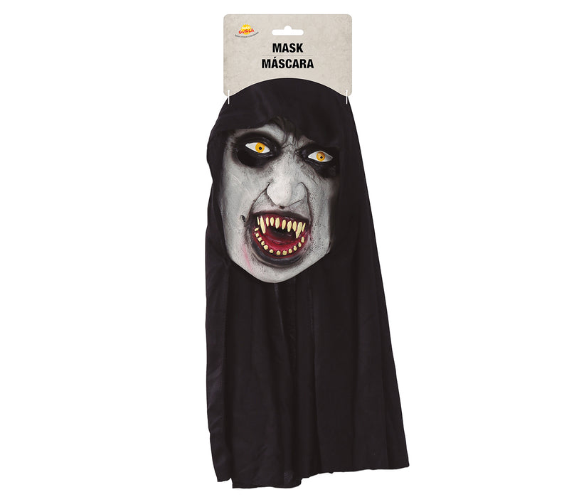 LATEX SYNISTER NUN MASK