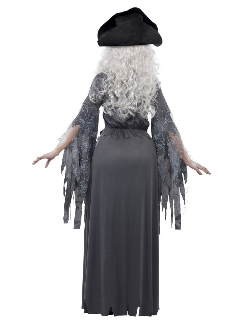 Deluxe Ghost Ship Princess Costume, Grey - 3