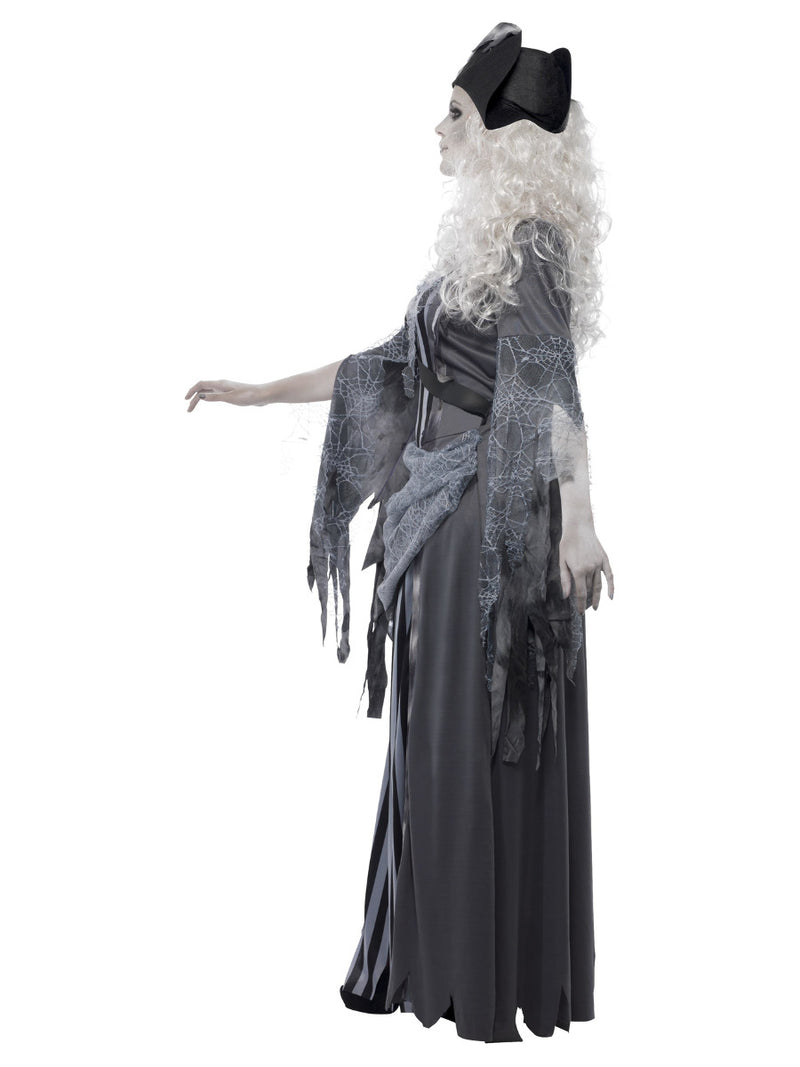 Deluxe Ghost Ship Princess Costume, Grey - 4