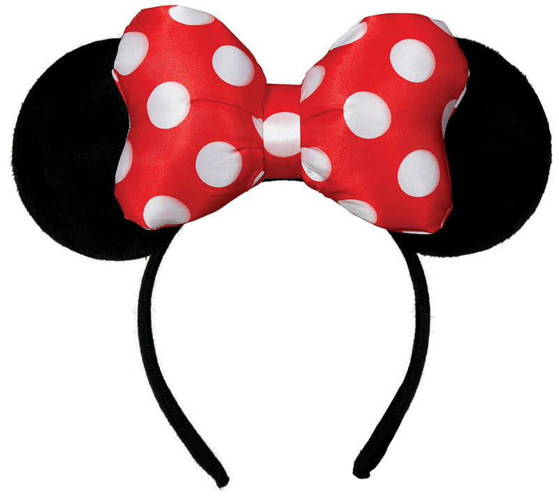 LITTLE MOUSE HQ HEADBAND WITH BOW, ADULTS