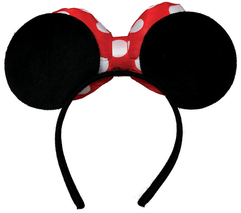 LITTLE MOUSE HQ HEADBAND WITH BOW, ADULTS