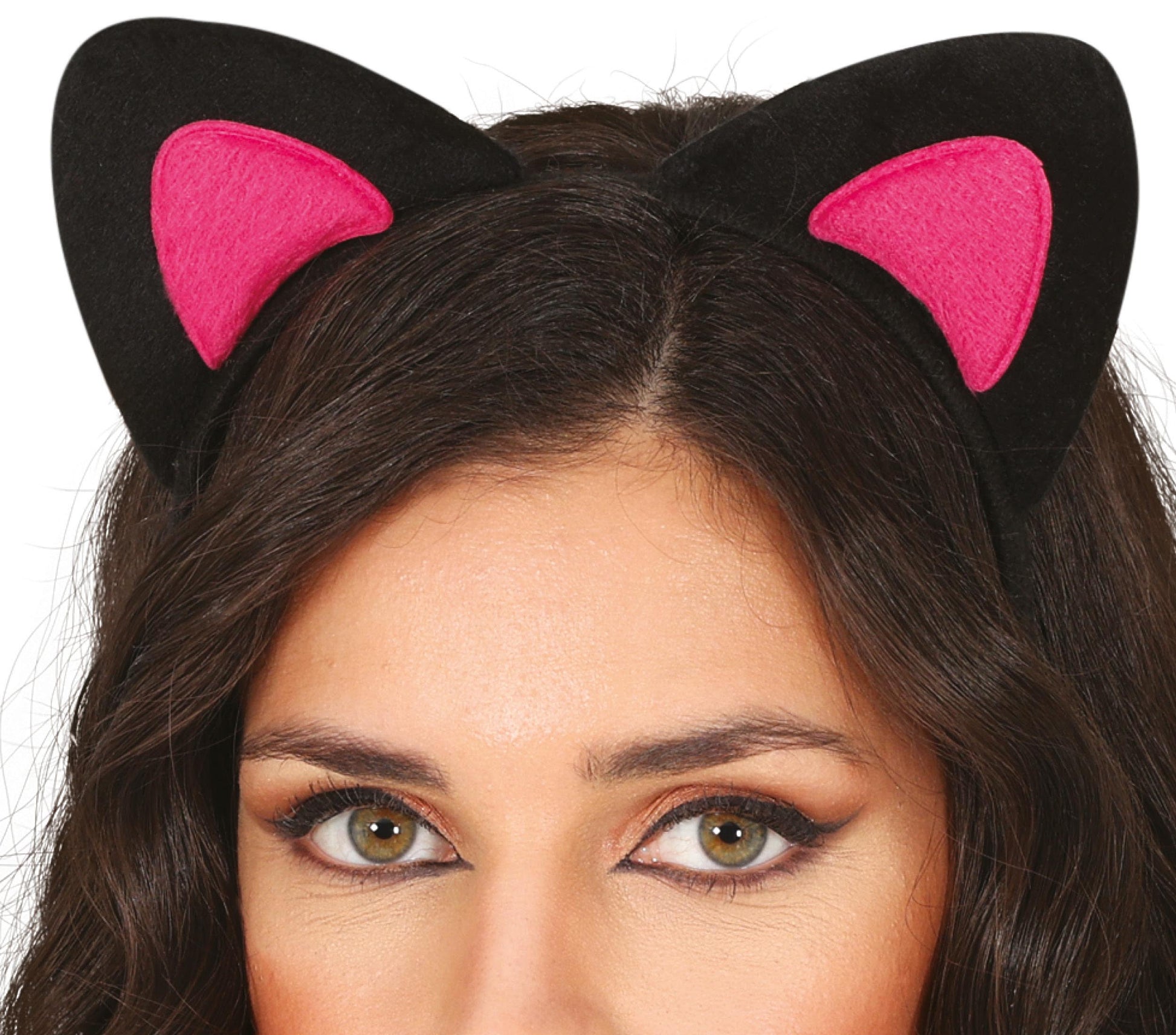 PINK CAT EARS HEADBAND, ADULTS
