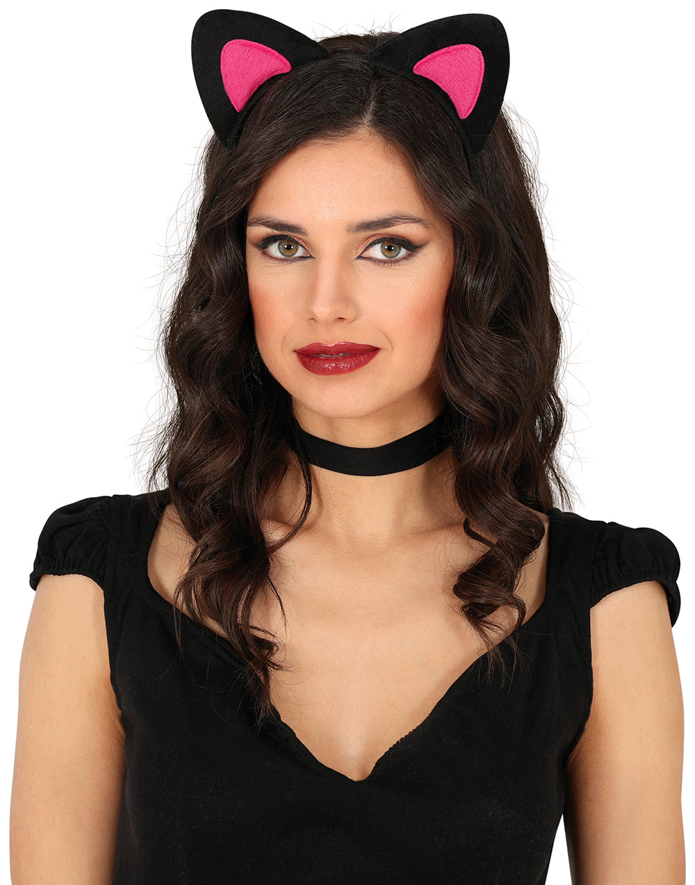 PINK CAT EARS HEADBAND, ADULTS