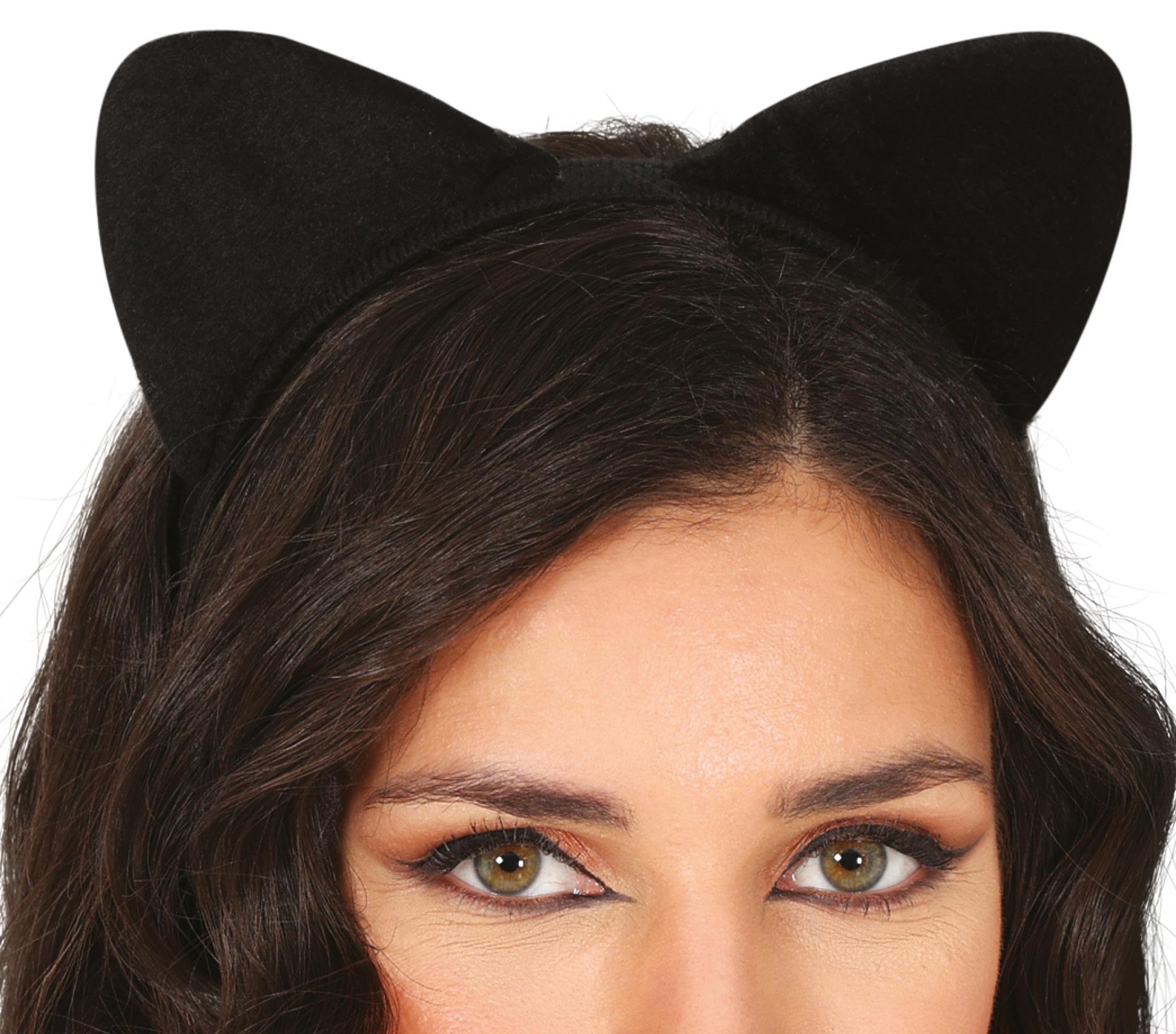 CAT EARS HEADBAND BLACK, ADULTS