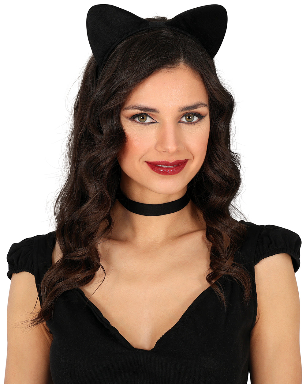 CAT EARS HEADBAND BLACK, ADULTS