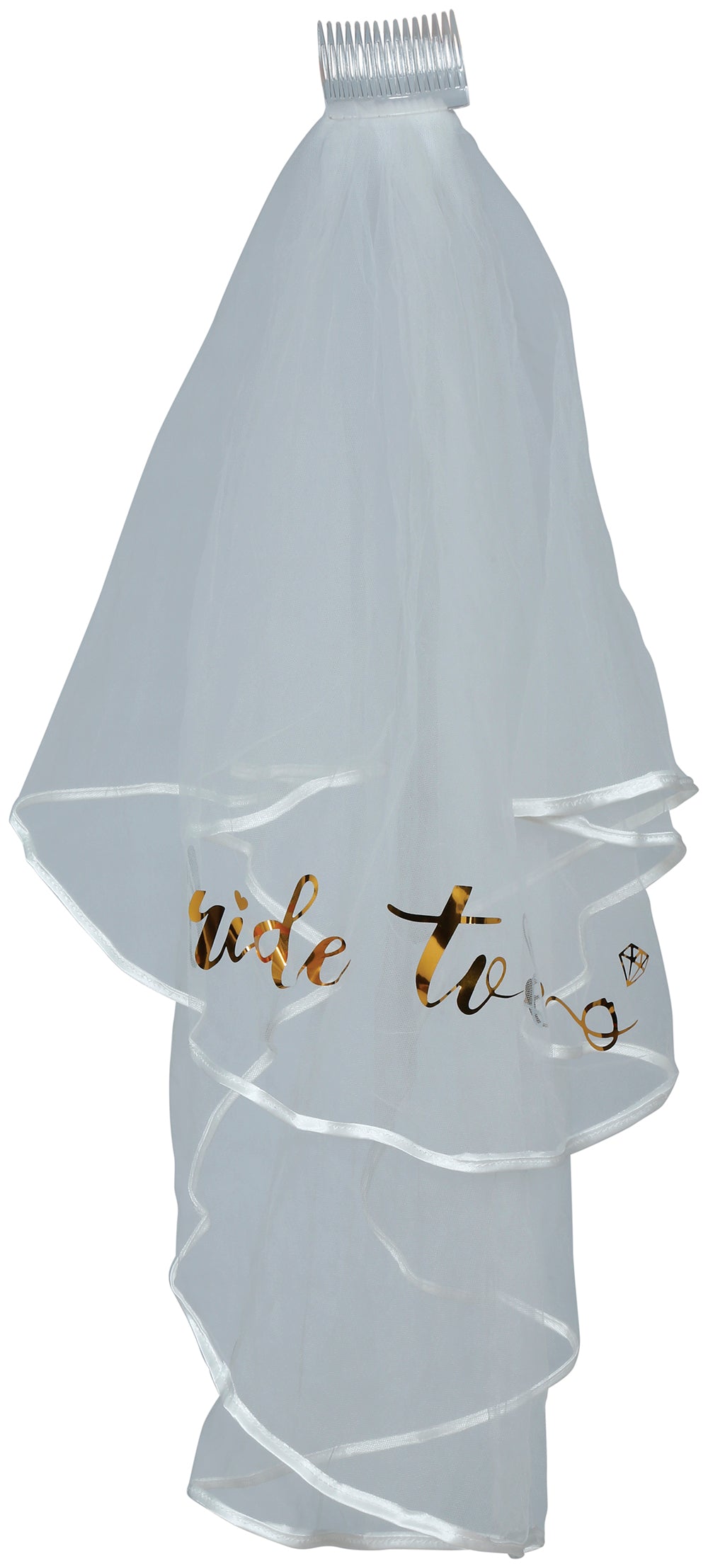 BRIDE TO BE VEIL BRIDE 70 CMS, ADULT