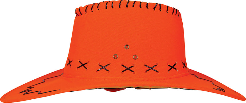 FAUX LEATHER COWBOY HAT