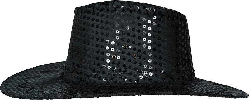 SEQUINED COWBOY HAT