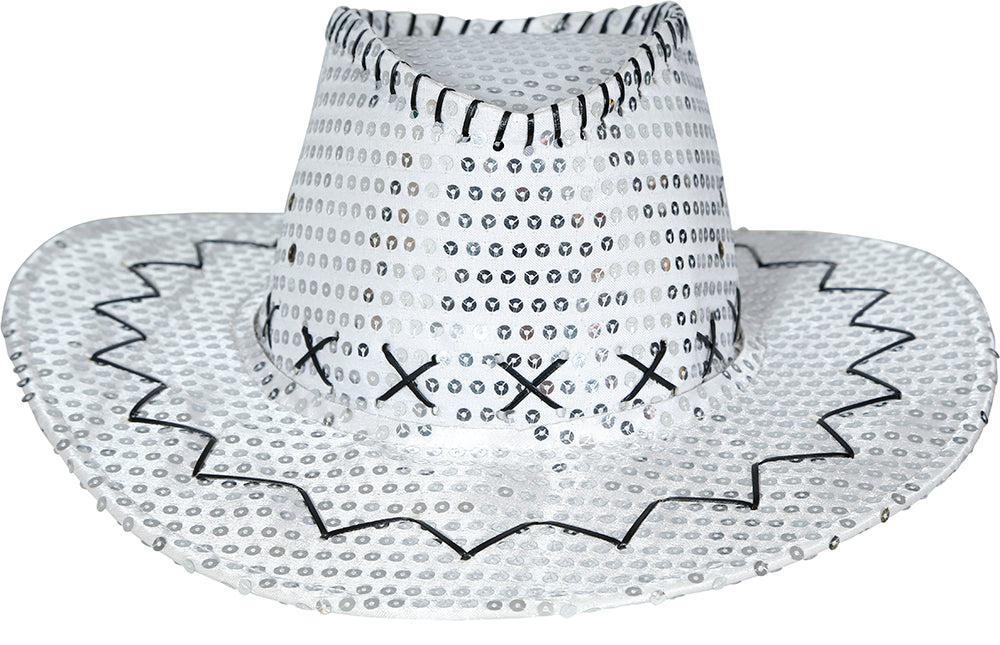 SEQUINED COWBOY HAT