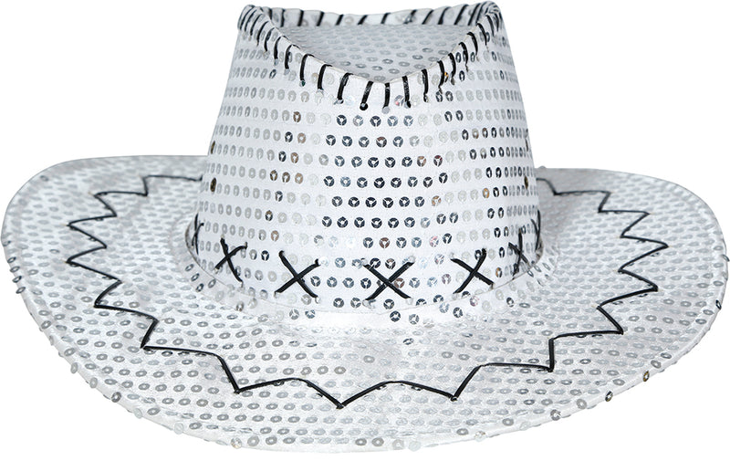SEQUINED COWBOY HAT