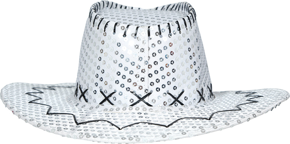 SEQUINED COWBOY HAT